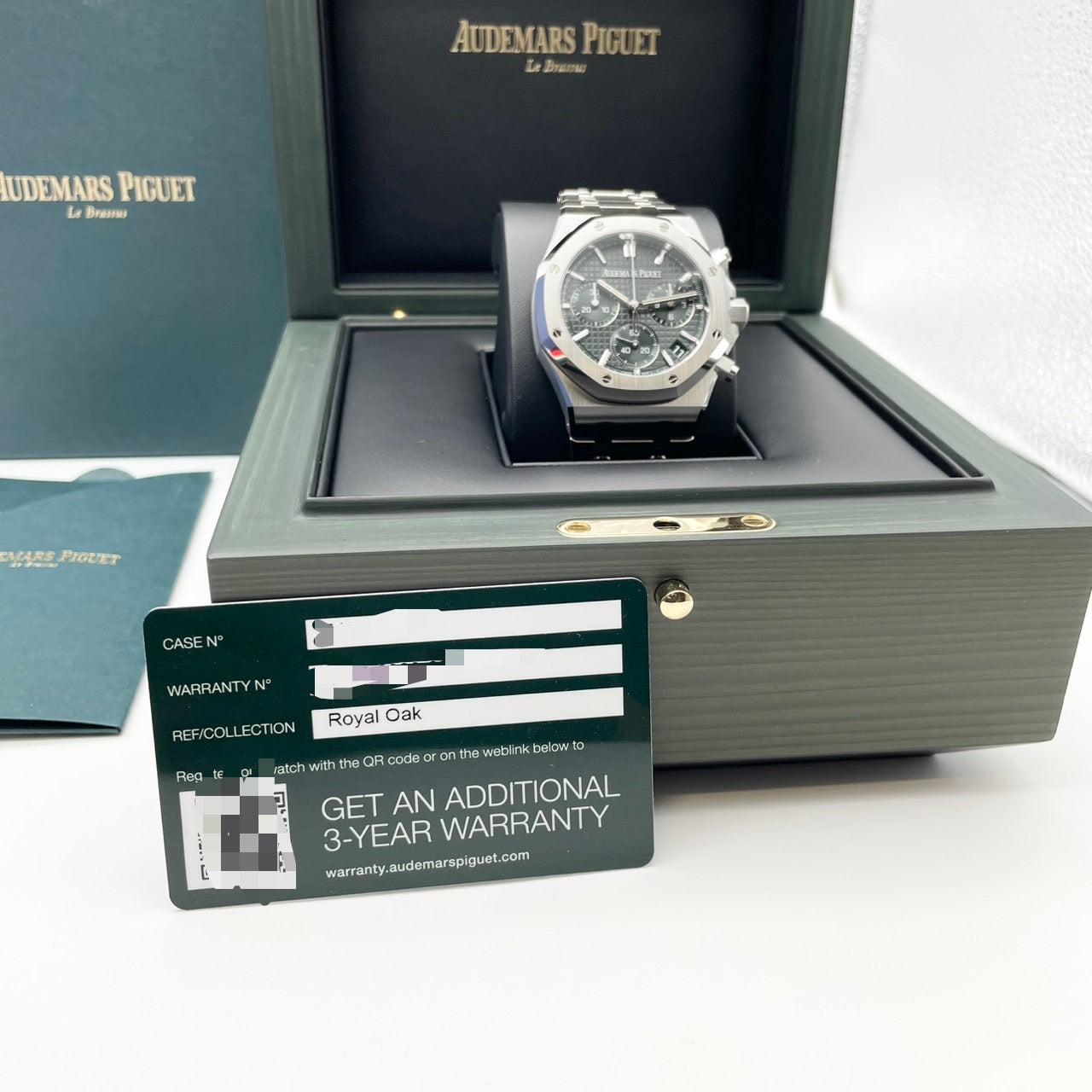 プレオウンド オーデマピゲ ロイヤルオーク クロノグラフ 26240ST.OO.1320ST.08 カーキグリーン 41mm