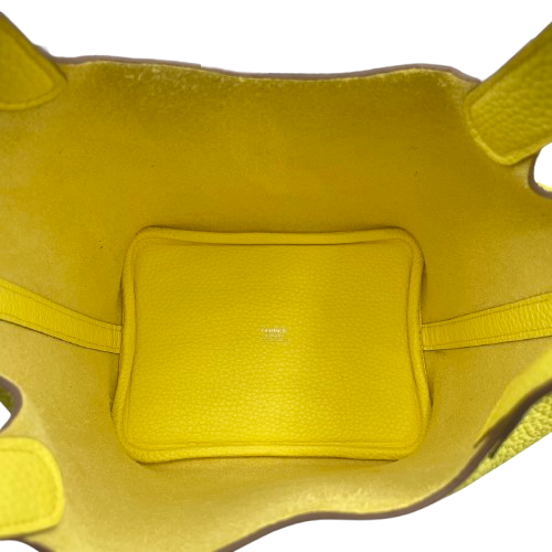 プレオウンド エルメス ピコタンロック PM リモンチェッロ トリヨンクレマンス シルバー金具 B刻印