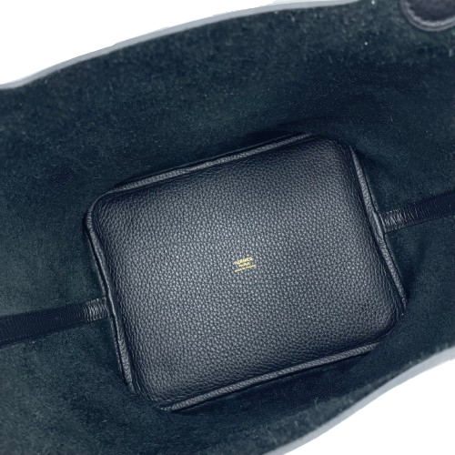 プレオウンドエルメス ピコタンロック MM ノワール トリヨンクレマンス ゴールド金具 K刻印
