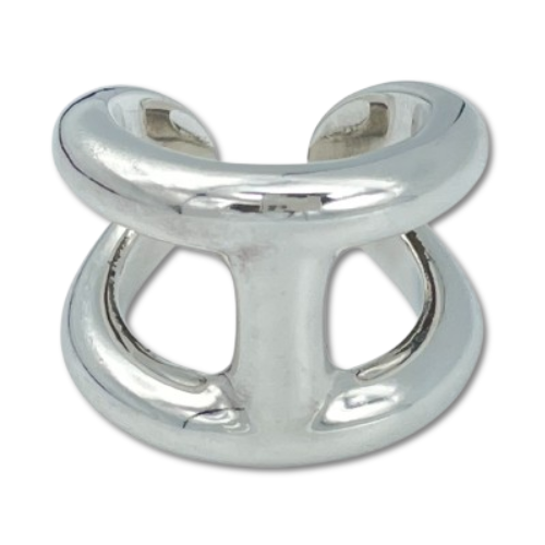 プレオウンドエルメス オスモズ リング H102536B GM 49 シルバー925