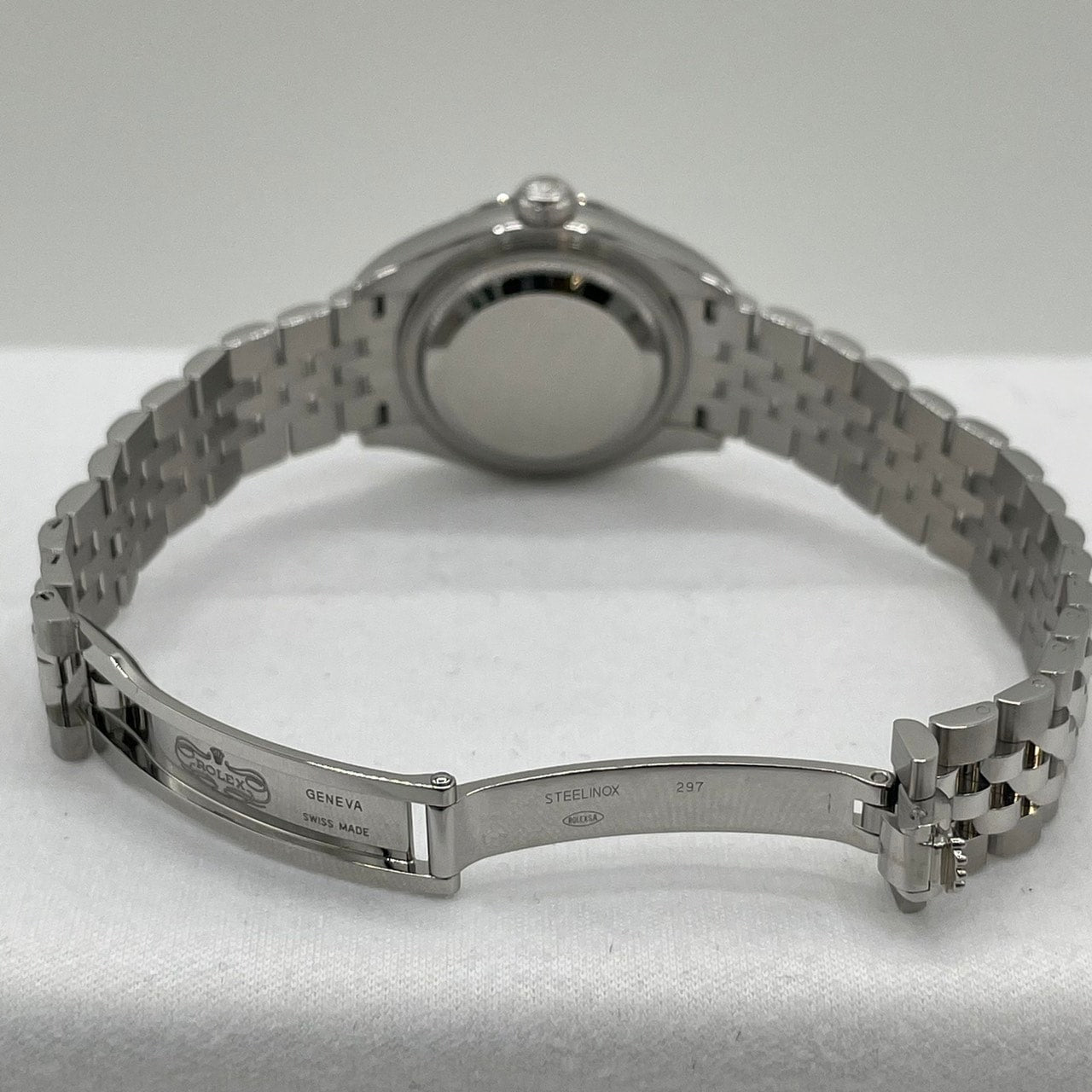 Pre-Owned Rolex Datejust 279174G 9P/IX Diamond Jubilee Bracelet Silver 28mm