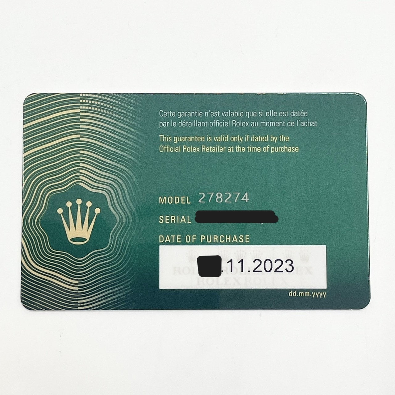 Pre-Owned Rolex Datejust 278274 Bright Blue Roma Oyster Bracelet 31mm