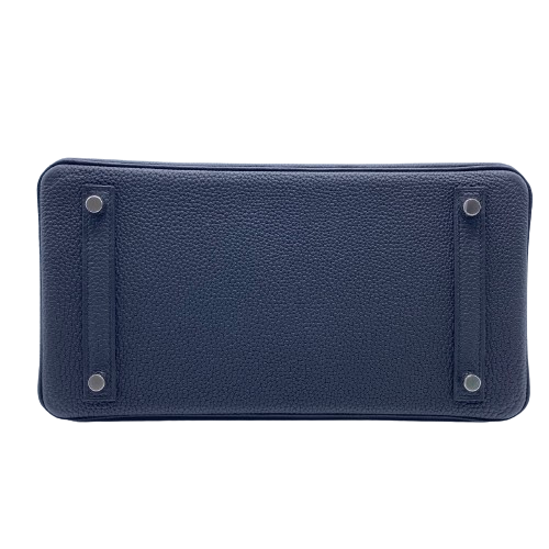 プレオウンド エルメス バーキン30 ブラックトゴ シルバー金具 U刻印
