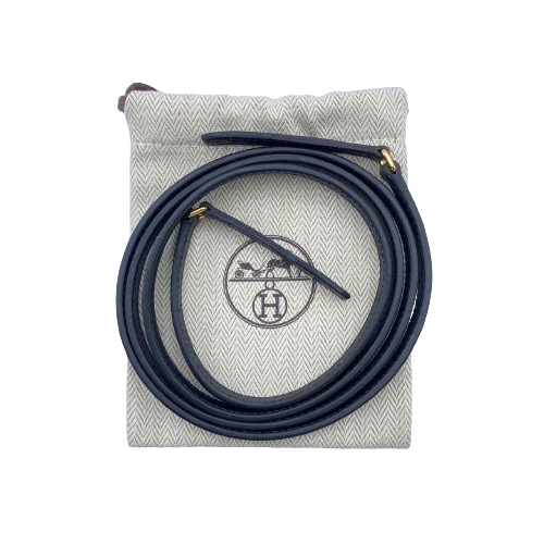 Hermes Constance Tugo 21 Noir Vaud Epson Gold Hardware u Engraved