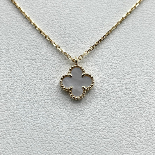 Pre-Owned Van Cleef & Arpels Sweet Alhambra Pendant VCARF69100 Yellow Gold