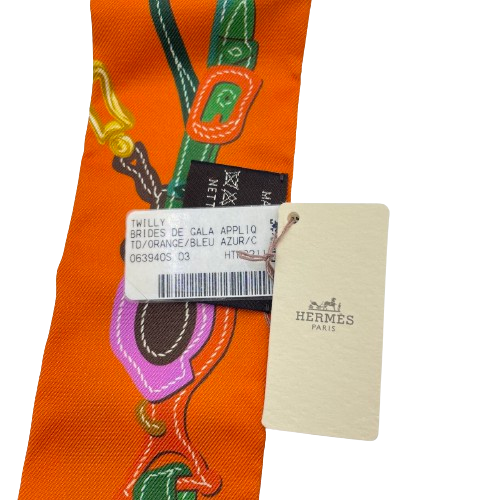 プレオウンド エルメス ツイリー Brides de Gala Applique Pique シルク