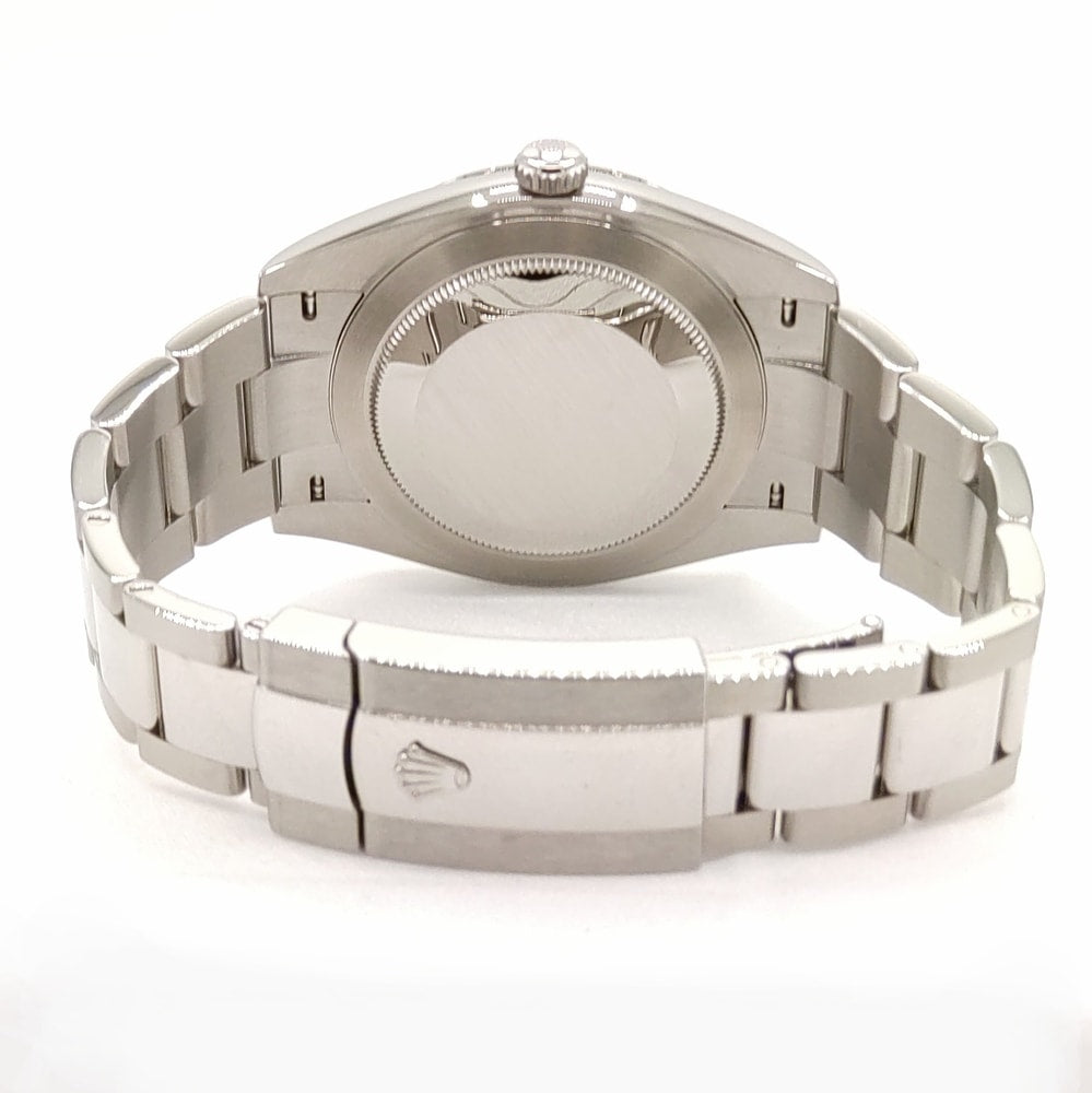 Pre-Owned Rolex Datejust 126334 Fluted motif Oyster bracelet Bright blue