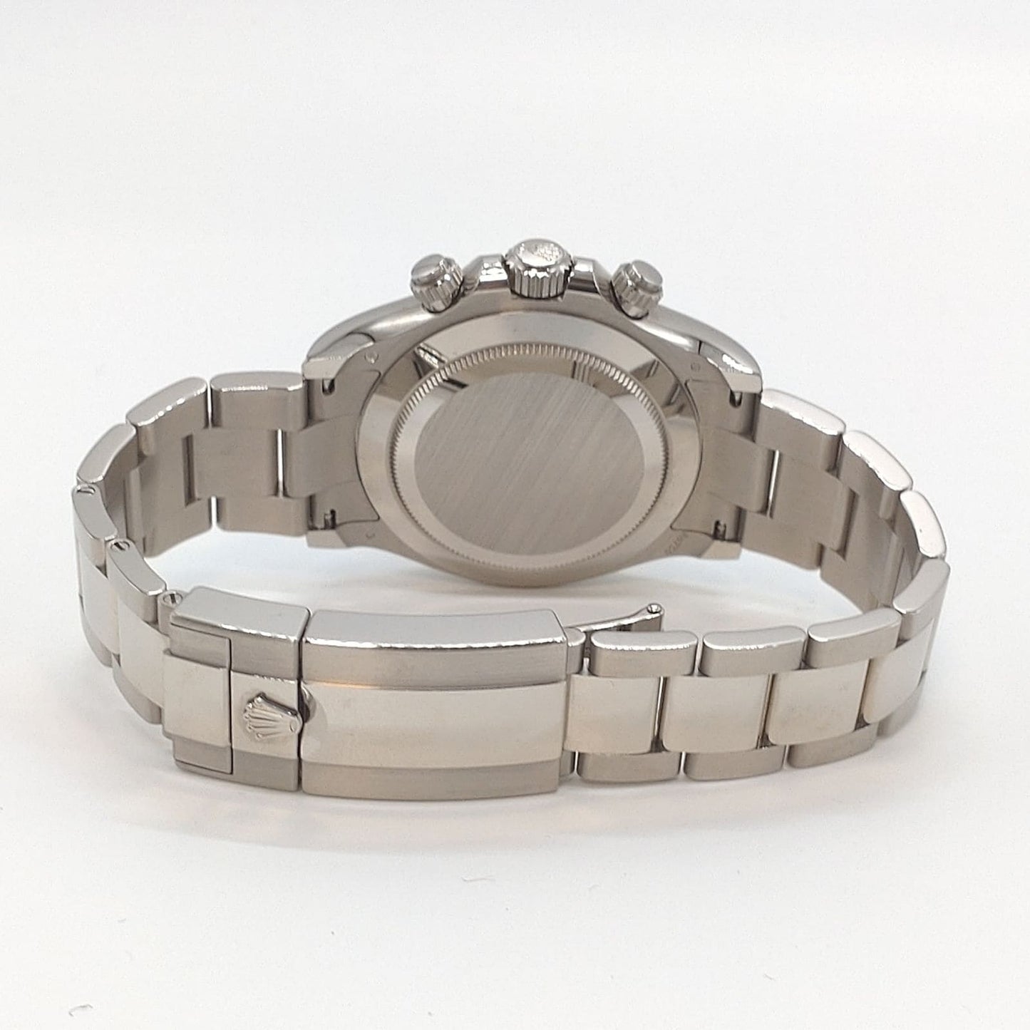 Pre-Owned Rolex Daytona 116509G Oyster Bracelet Steel & Black