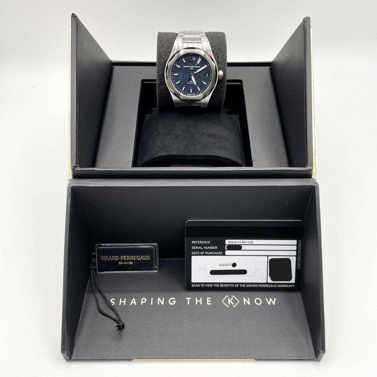 二手Girard Perregaux Lorraart 81010-11-431-11A蓝色42mm