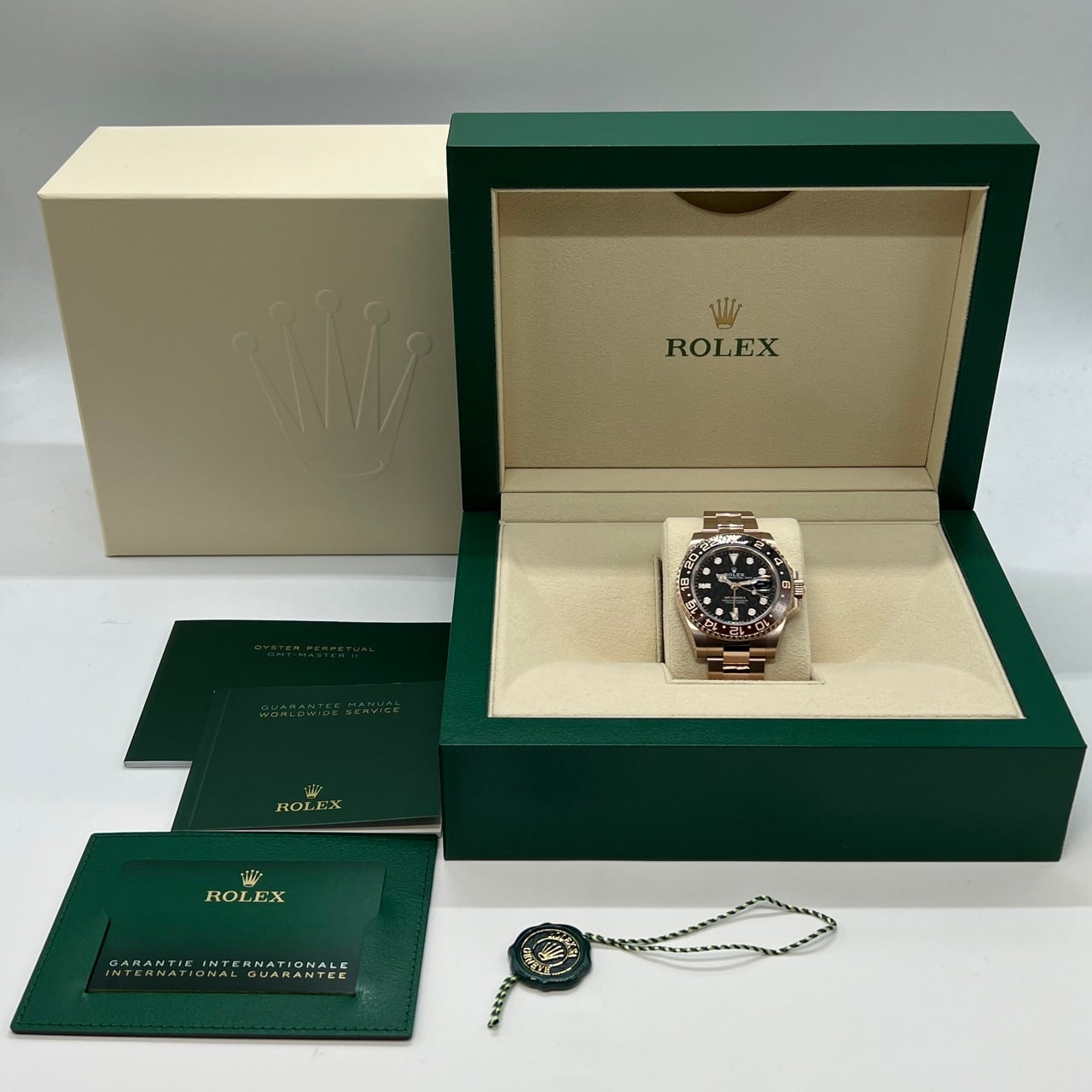 롤렉스 GMT 마스터 II 126715CHNR 굴 팔찌 40mm