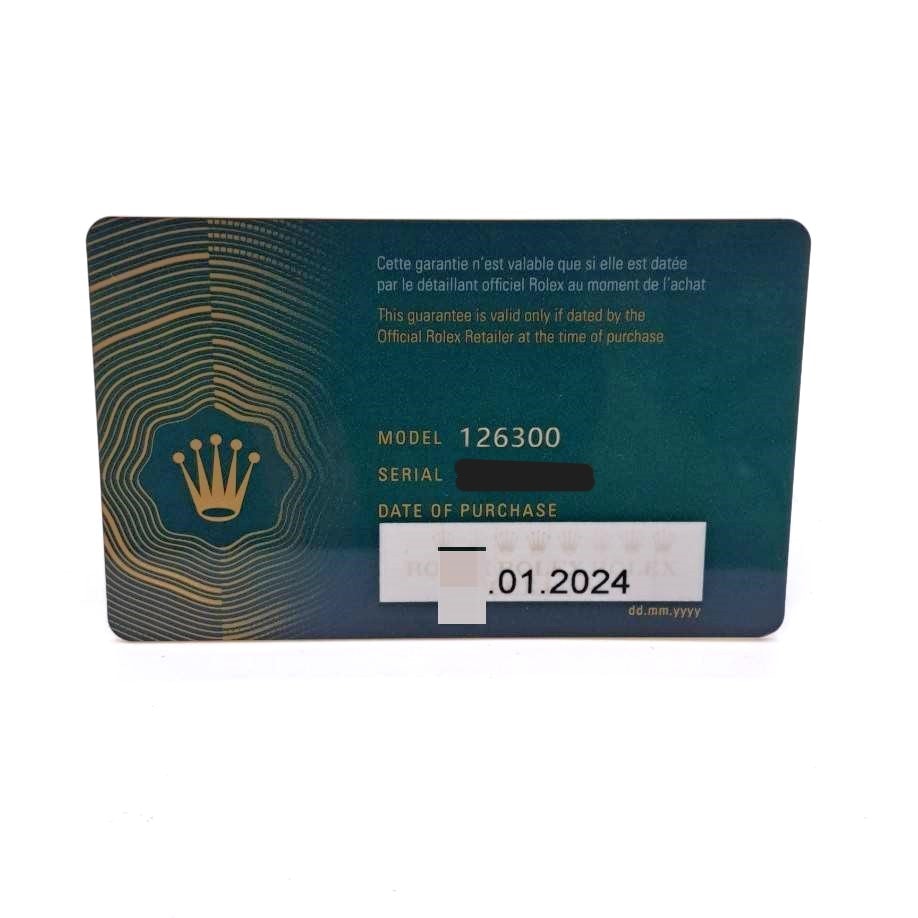 [2024 : 훌륭하고 똑똑합니다! holex 롤렉스 날짜 주석 126300 Mint Green Jubilee 팔찌 41mm