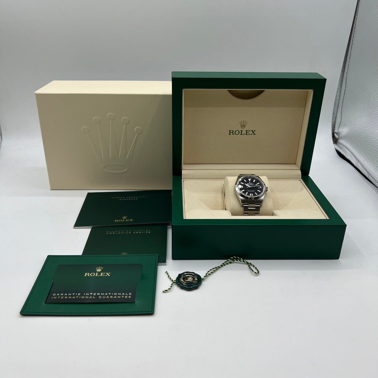 Pre-Owned Rolex Explorer I 124270 Black 36mm