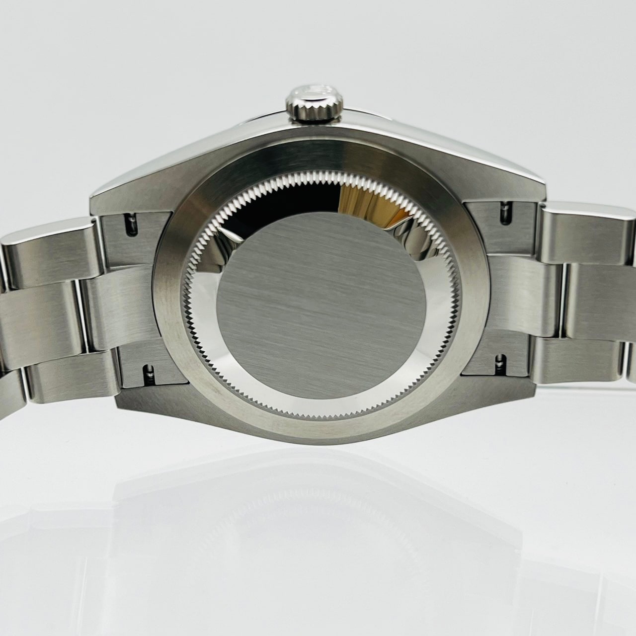 プレオウンド ロレックス オイスターパーペチュアル 124300 オイスターブレスレット グリーン 41mm