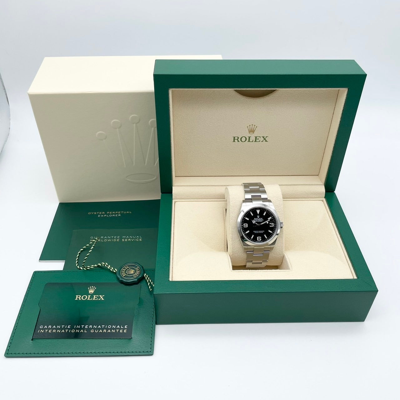 プレオウンド ロレックス エクスプローラー 224270 ブラック 40mm