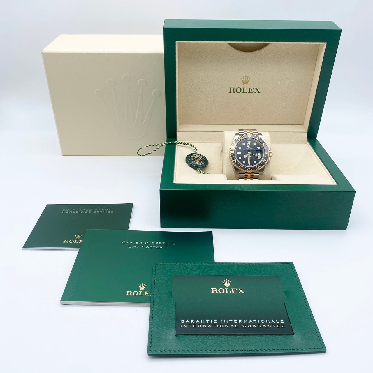 롤렉스 GMT 마스터 II 126713GRNR 블랙 40mm