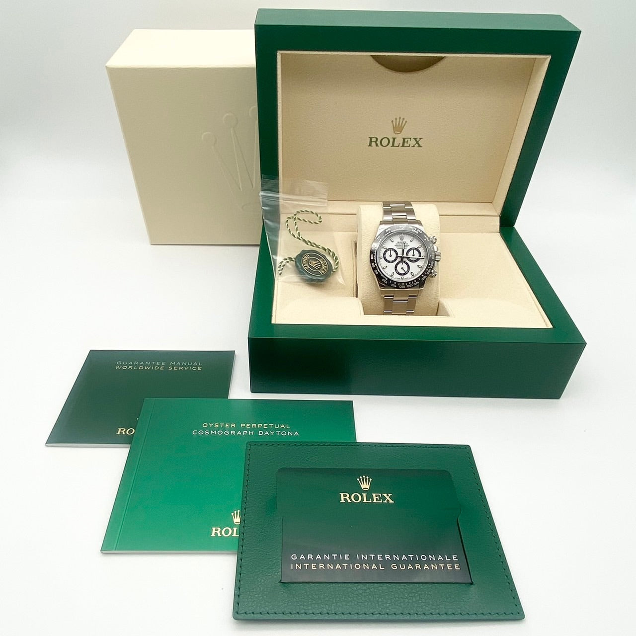 プレオウンド ロレックス デイトナ 116500LN ホワイト オイスターブレス 40mm