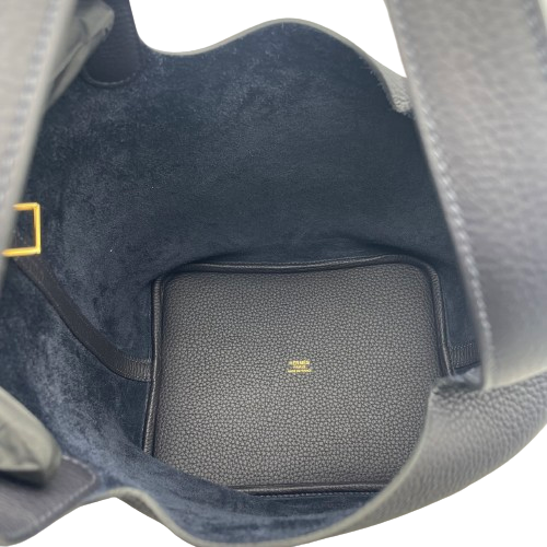 プレオウンド エルメス ピコタンロックMM キャバン トリヨンクレマンス ゴールド金具 W刻印