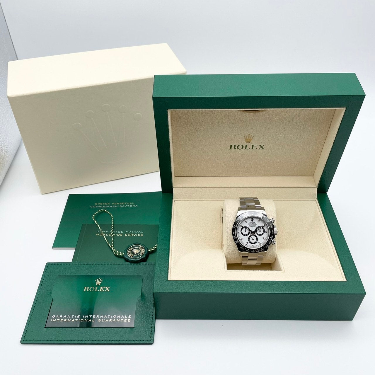 プレオウンド ロレックス デイトナ 116500LN ホワイト オイスターブレス 40mm