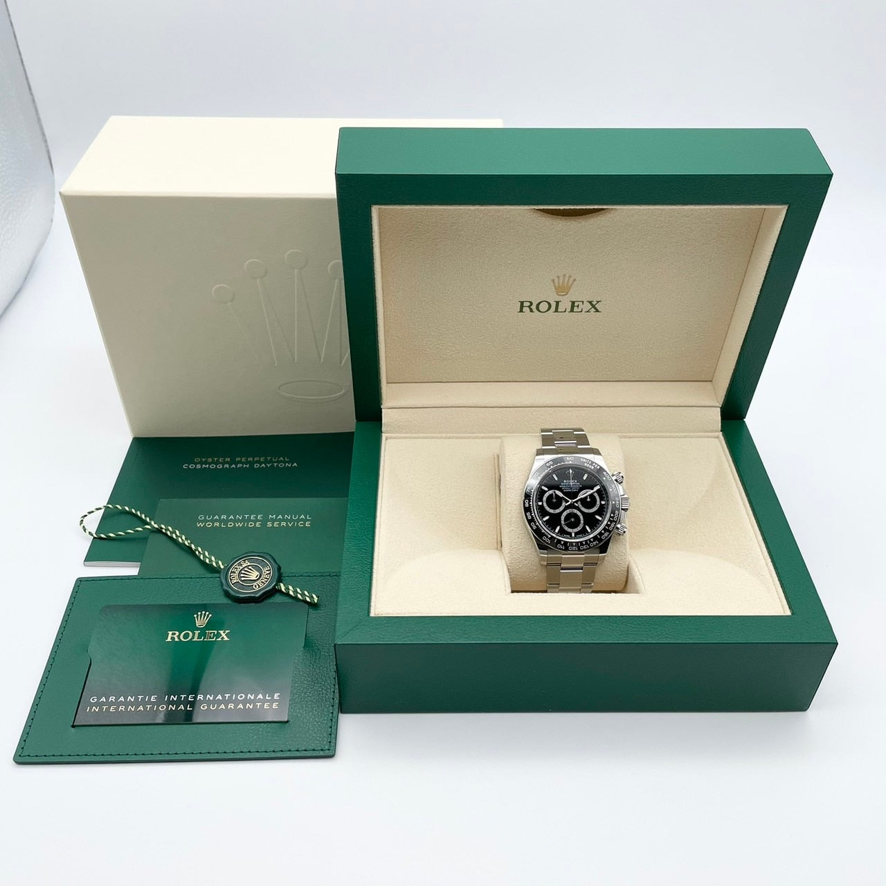 プレオウンド ロレックス デイトナ 126500LN ブラック 40mm ステンレススチール オイスターブレス