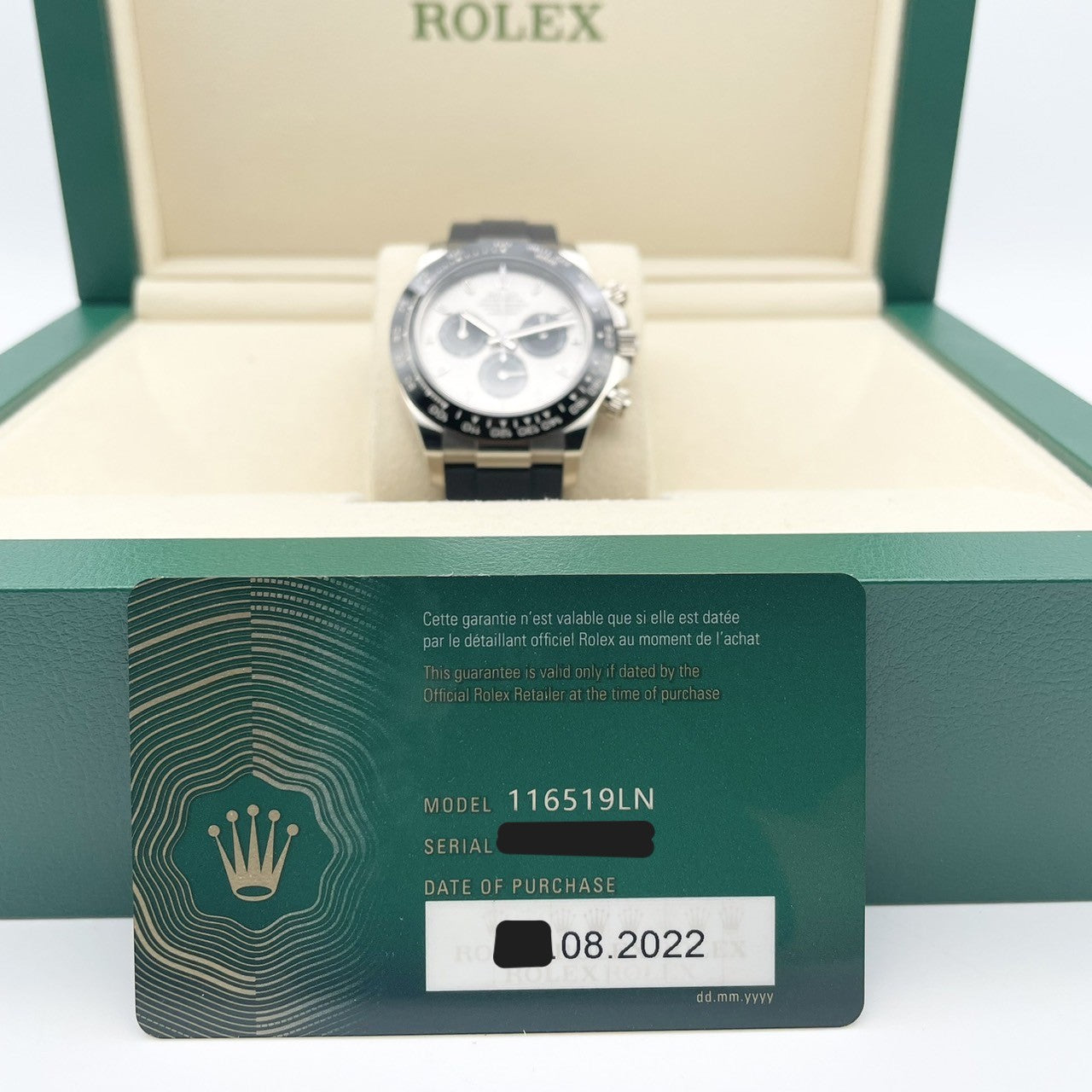 プレオウンド ロレックス デイトナ 116519LN スチールブラック 40mm