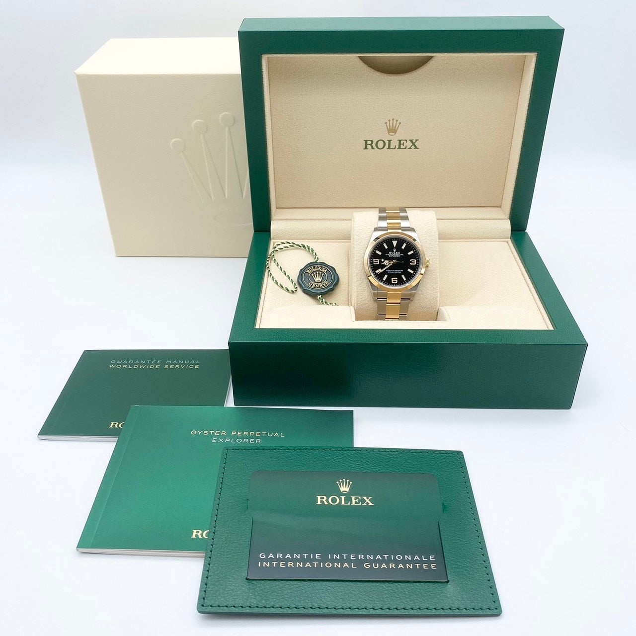 プレオウンド ロレックス エクスプローラーI 124273 ブラック 36mm