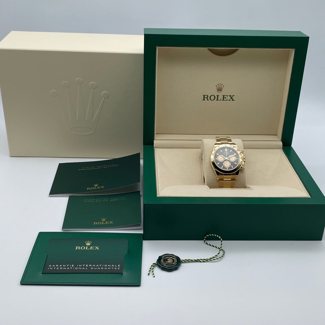 Rolex Daytona 126508 Black x Champagne 40mm