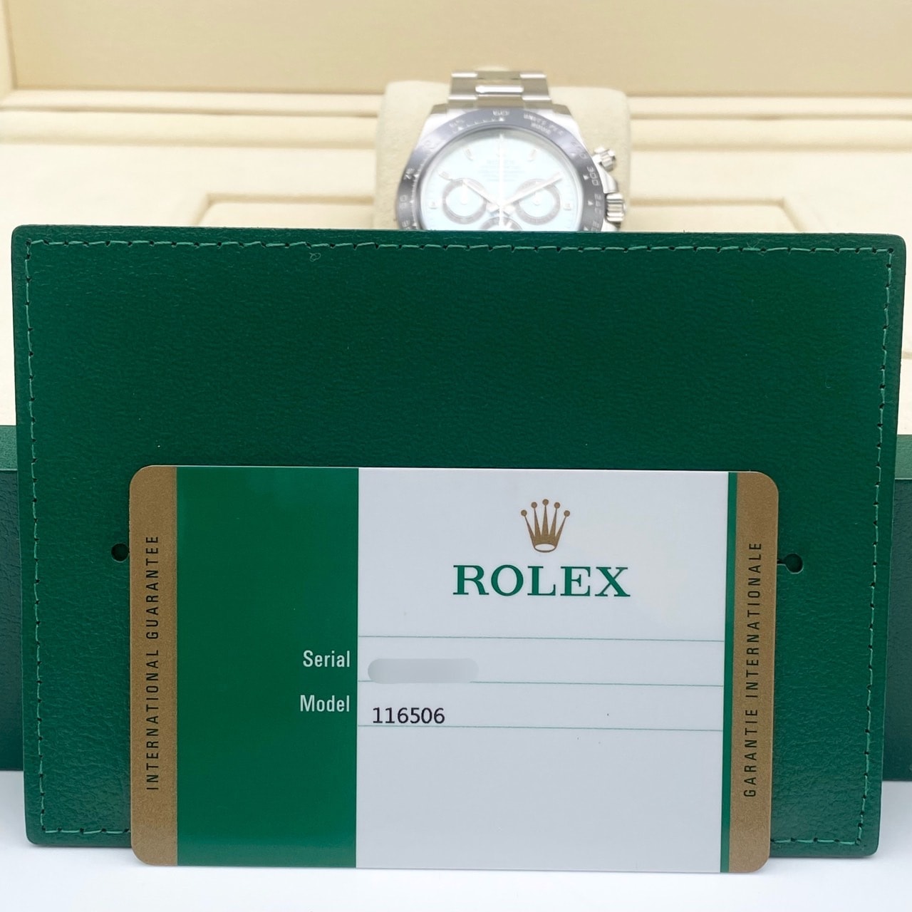 【带全保护贴纸】劳力士迪通拿 116506 冰蓝 40mm