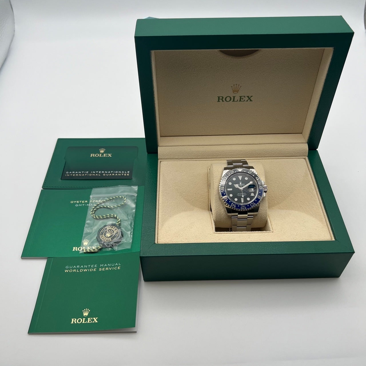 Rolex GMT Master II 126710BLNR Oyster Bracelet Black Batman 40mm