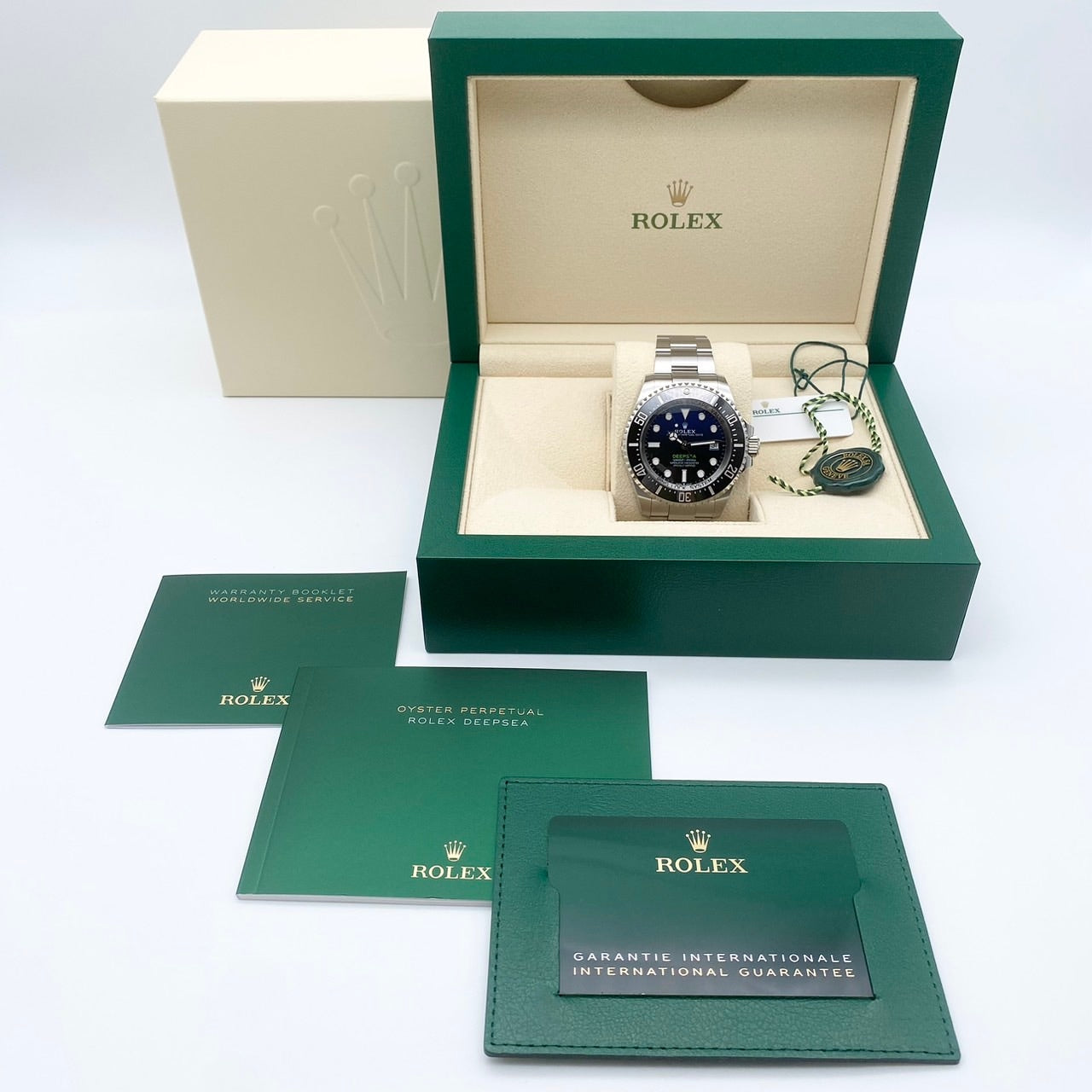 プレオウンド 【2024年モデル】ロレックス ディープシー 136660 Dブルー オイスターブレスレット 44mm