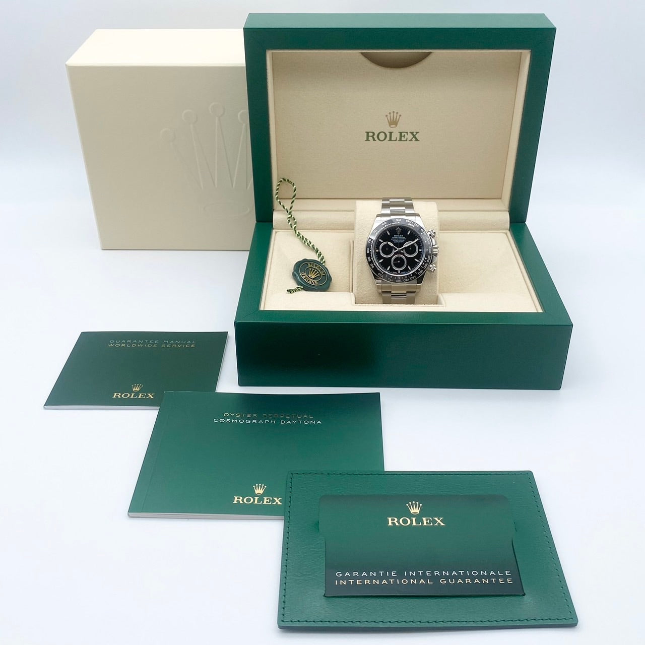 プレオウンド ロレックス デイトナ 126500LN ブラック ステンレススチール オイスターブレス 40mm