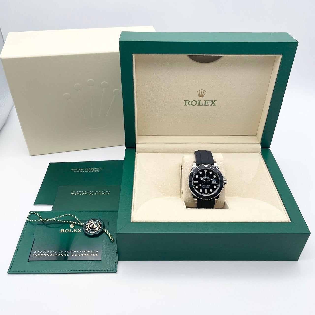 プレオウンド ロレックス ヨットマスター 226659 ブラック ホワイトゴールド 42mm