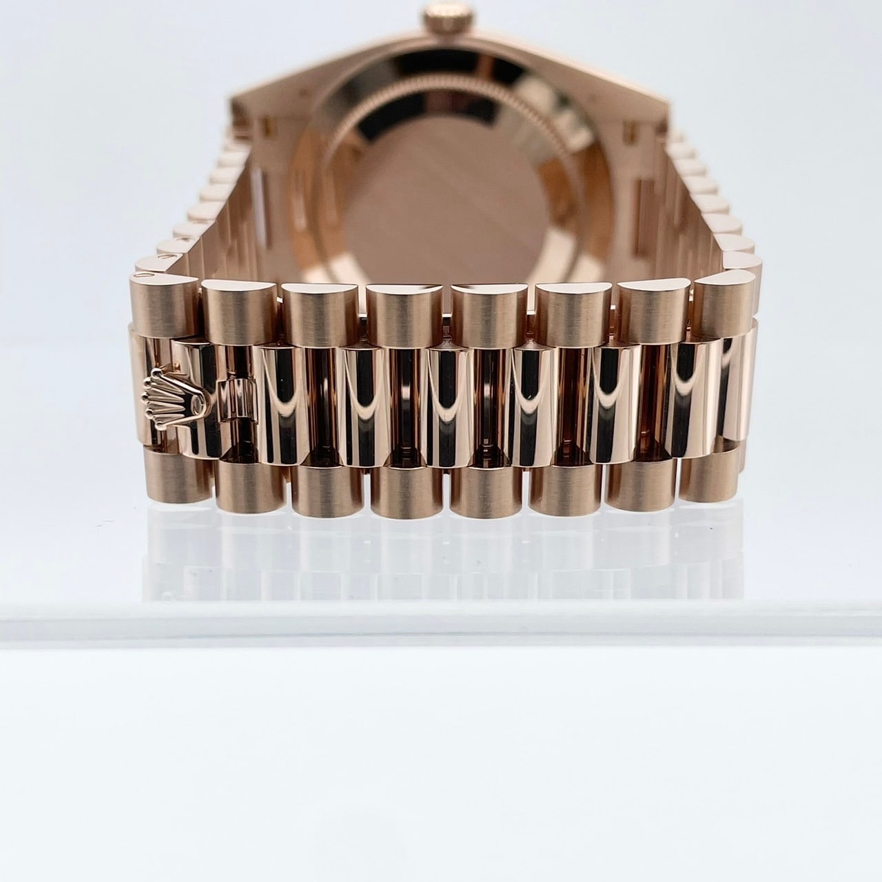 プレオウンド ロレックス デイデイト 228235 エバーローズゴールド オリーブグリーン ローマン 40mm