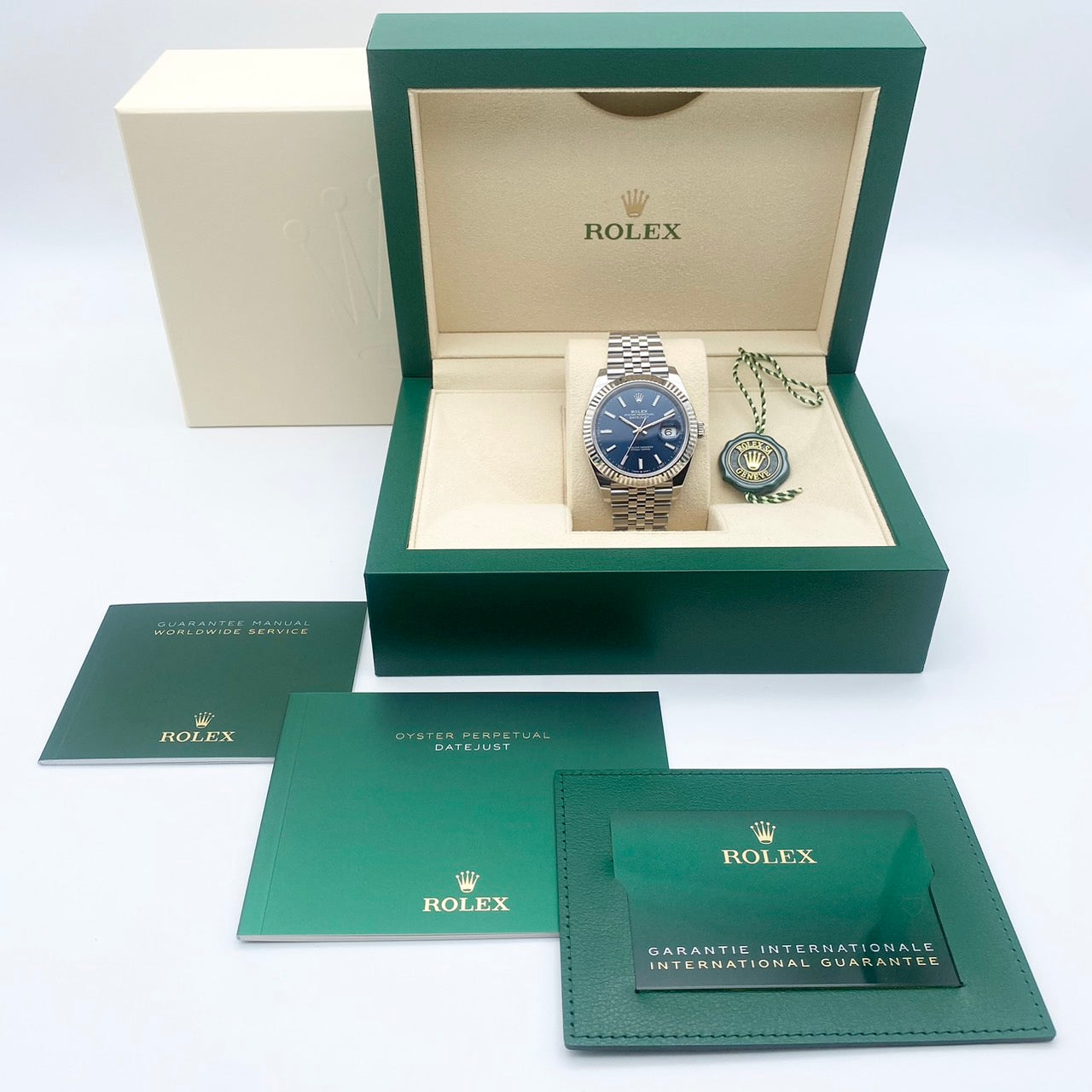 プレオウンド ロレックス デイトジャスト 126334 ブライトブルー 41mm