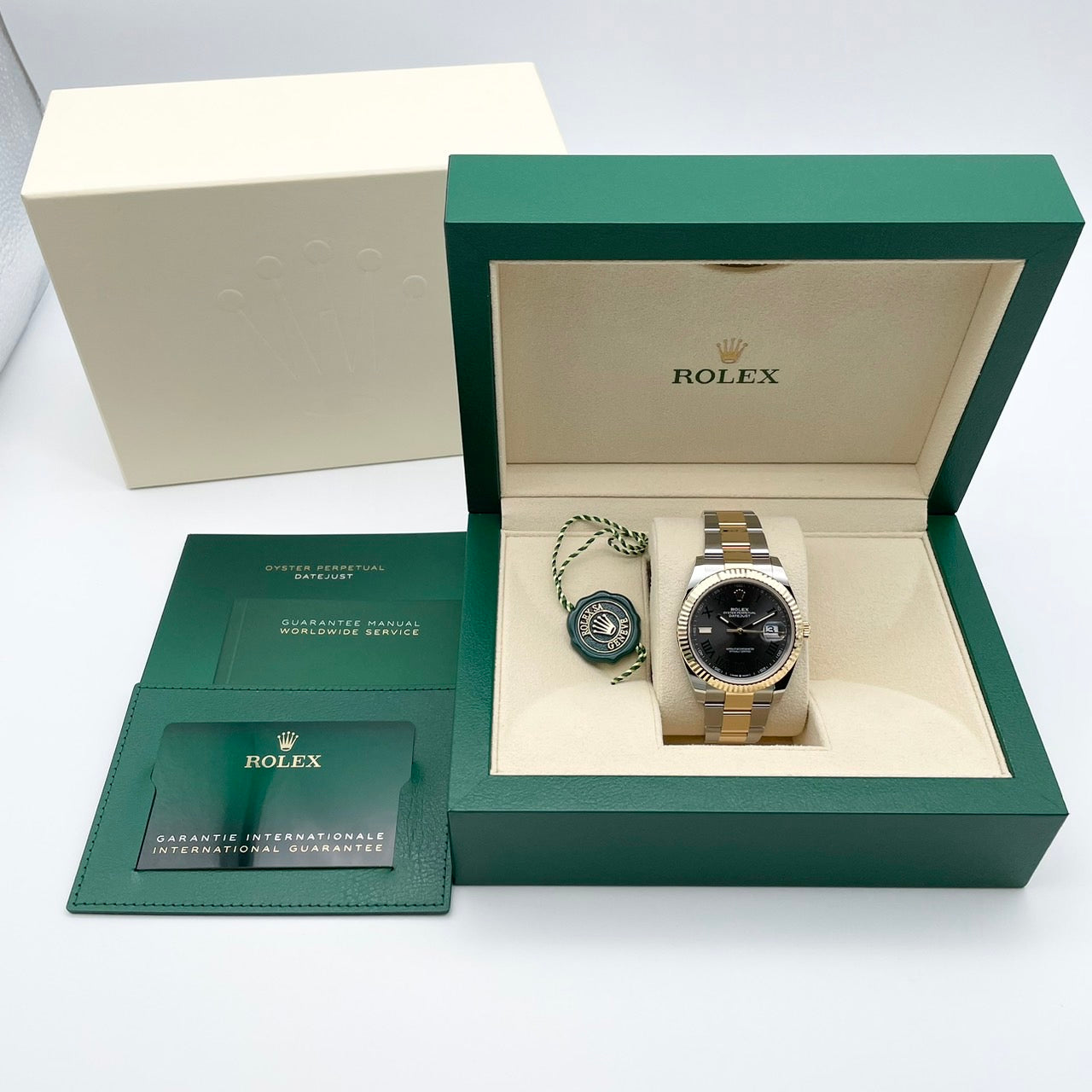 プレオウンド ロレックス デイトジャスト 126333 スレートローマ オイスターブレス 41mm
