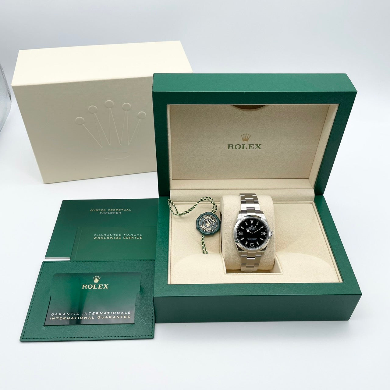Pre-Owned Rolex Explorer I 124270 Black 36mm