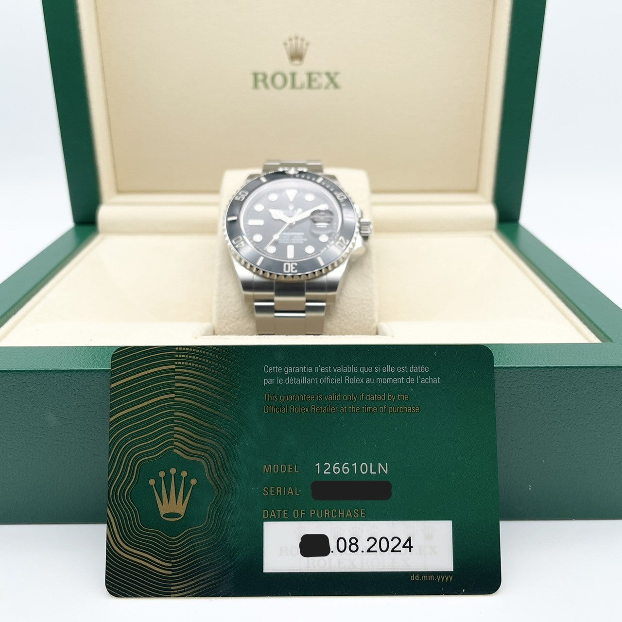 Pre-Owned Rolex Submariner Date 126610LN Black 41mm