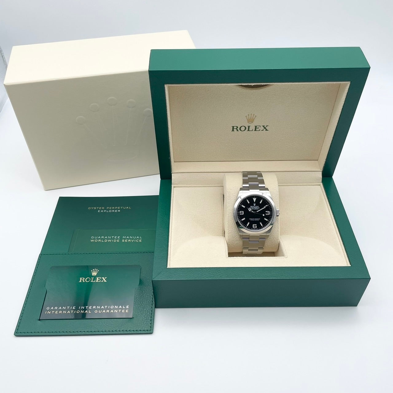 Pre-Owned Rolex Explorer 224270 Black 40mm