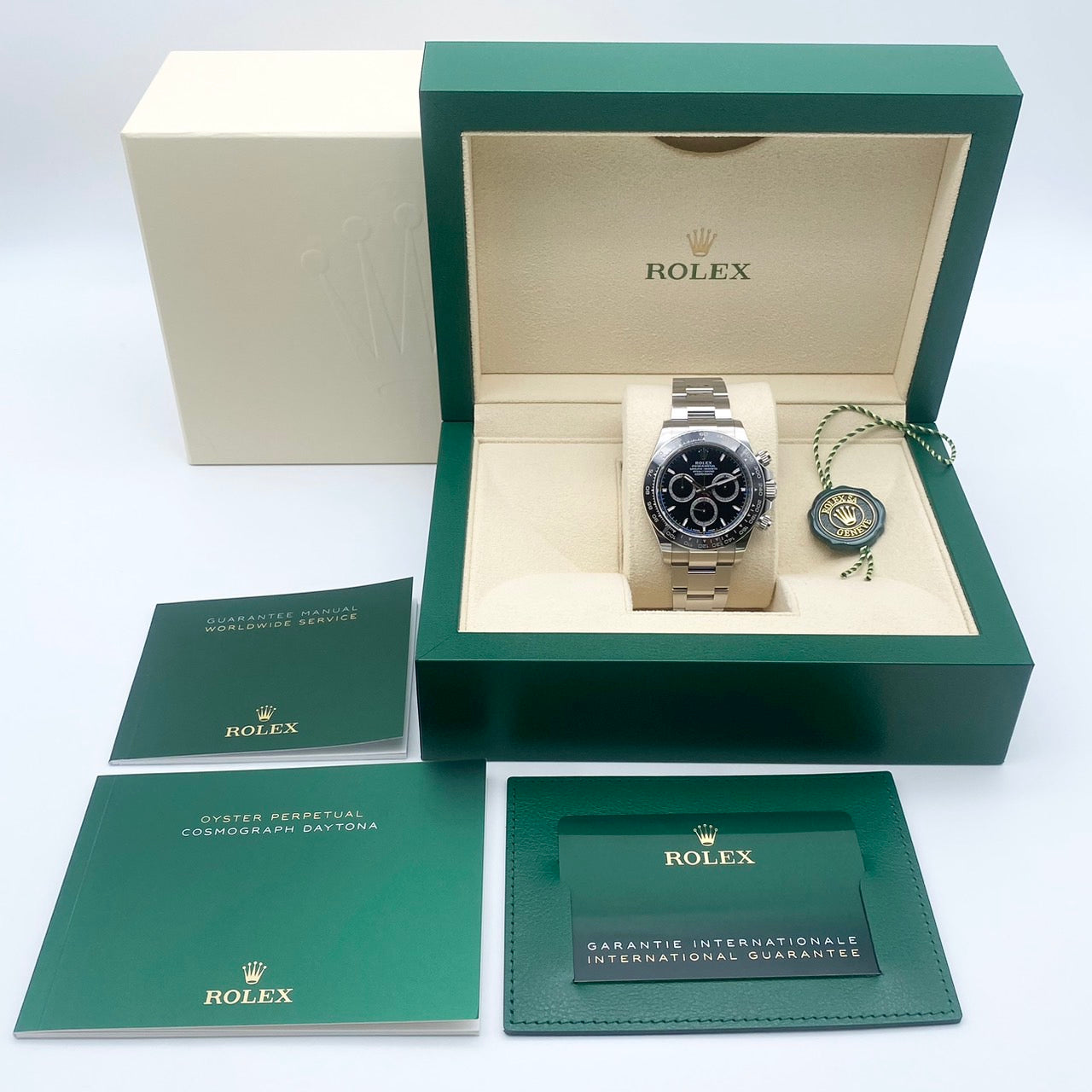 プレオウンド ロレックス デイトナ 126500LN ブラック ステンレススチール オイスターブレス 40mm
