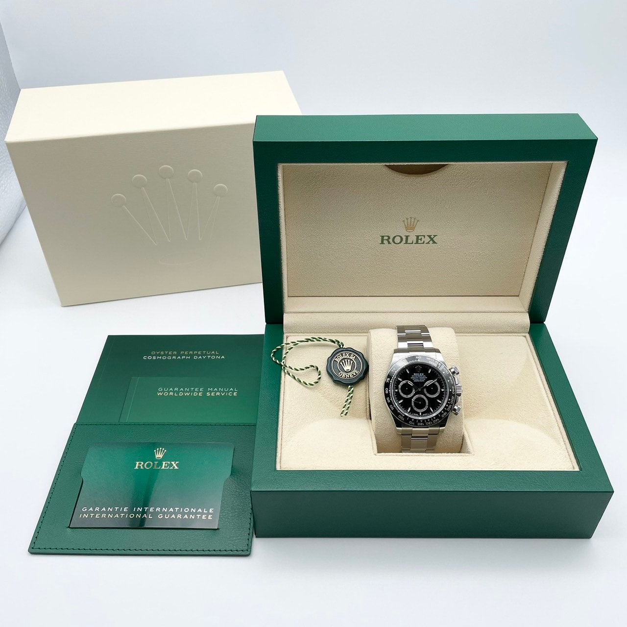 プレオウンド ロレックス デイトナ 126500LN ブラック ステンレススチール オイスターブレス 40mm