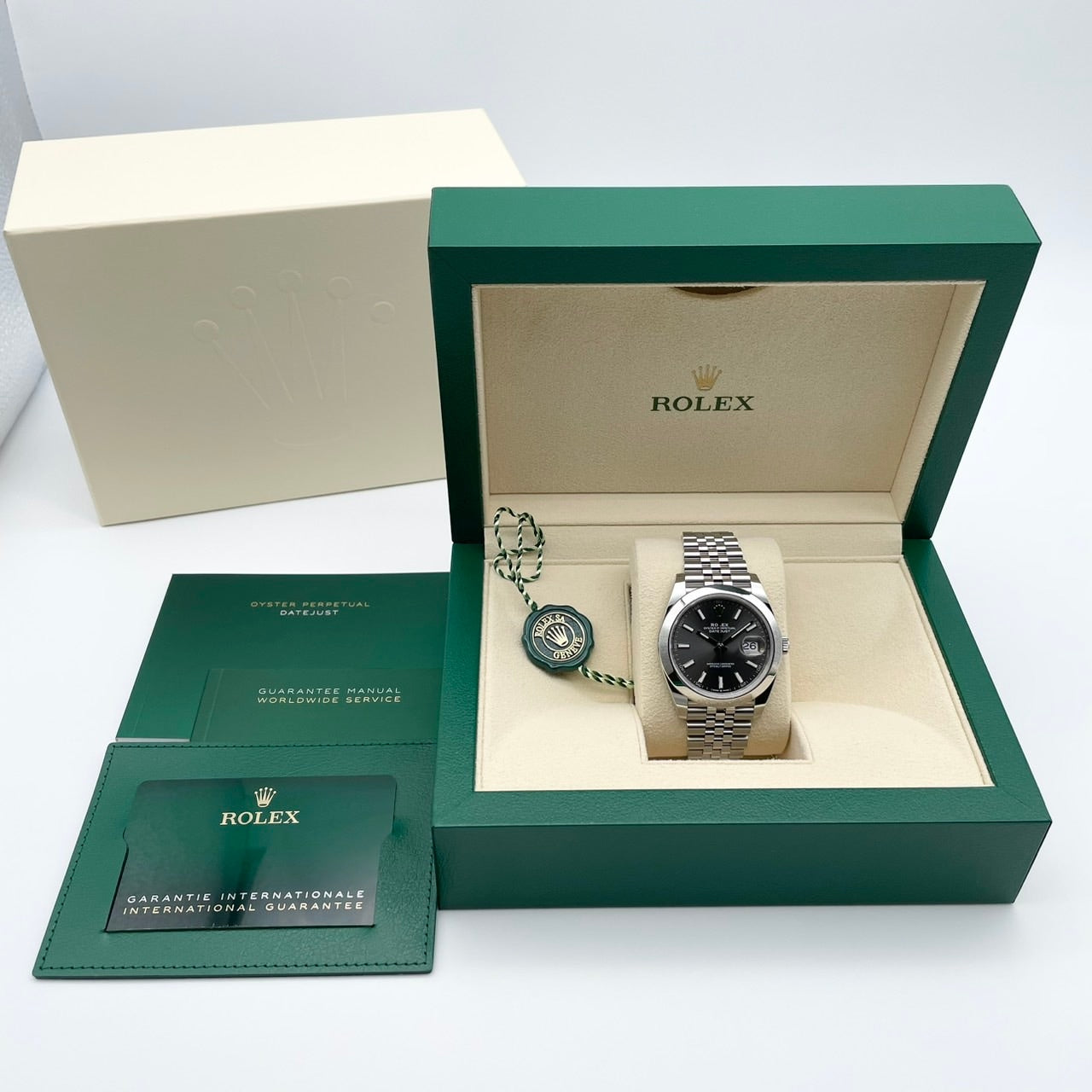 プレオウンド 【歳末大特価!】ロレックス デイトジャスト 126300 ジュビリーブレスレット スレート 41mm