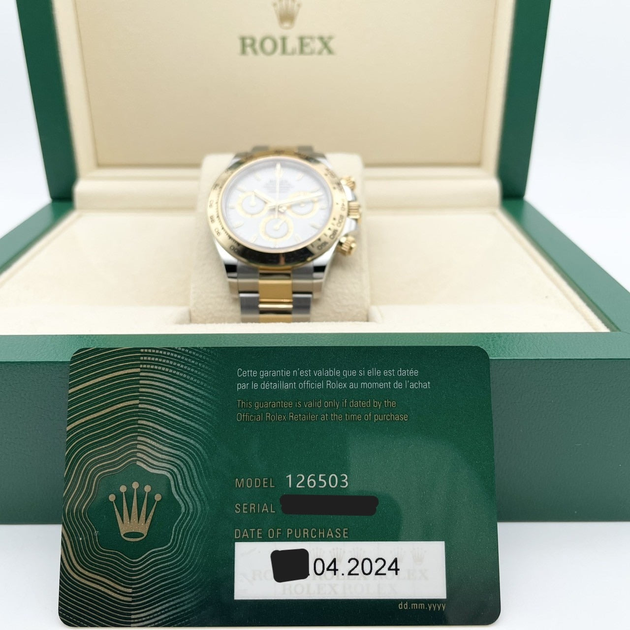 Rolex Daytona 126503 White 40mm