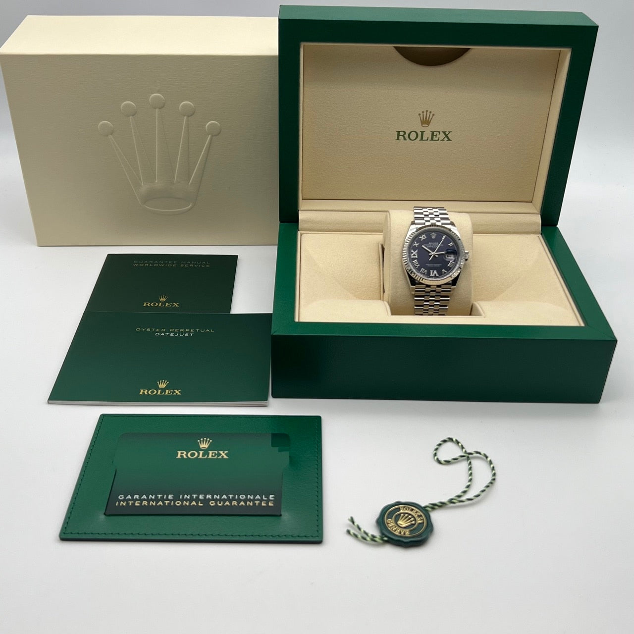 プレオウンド ロレックス デイトジャスト 126234 オーベルジーヌ ジュビリーブレス 36mm