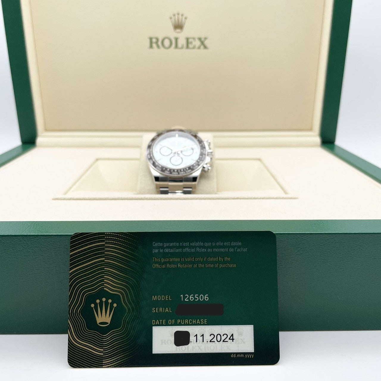 プレオウンド ロレックス デイトナ 126506 アイスブルー 40mm