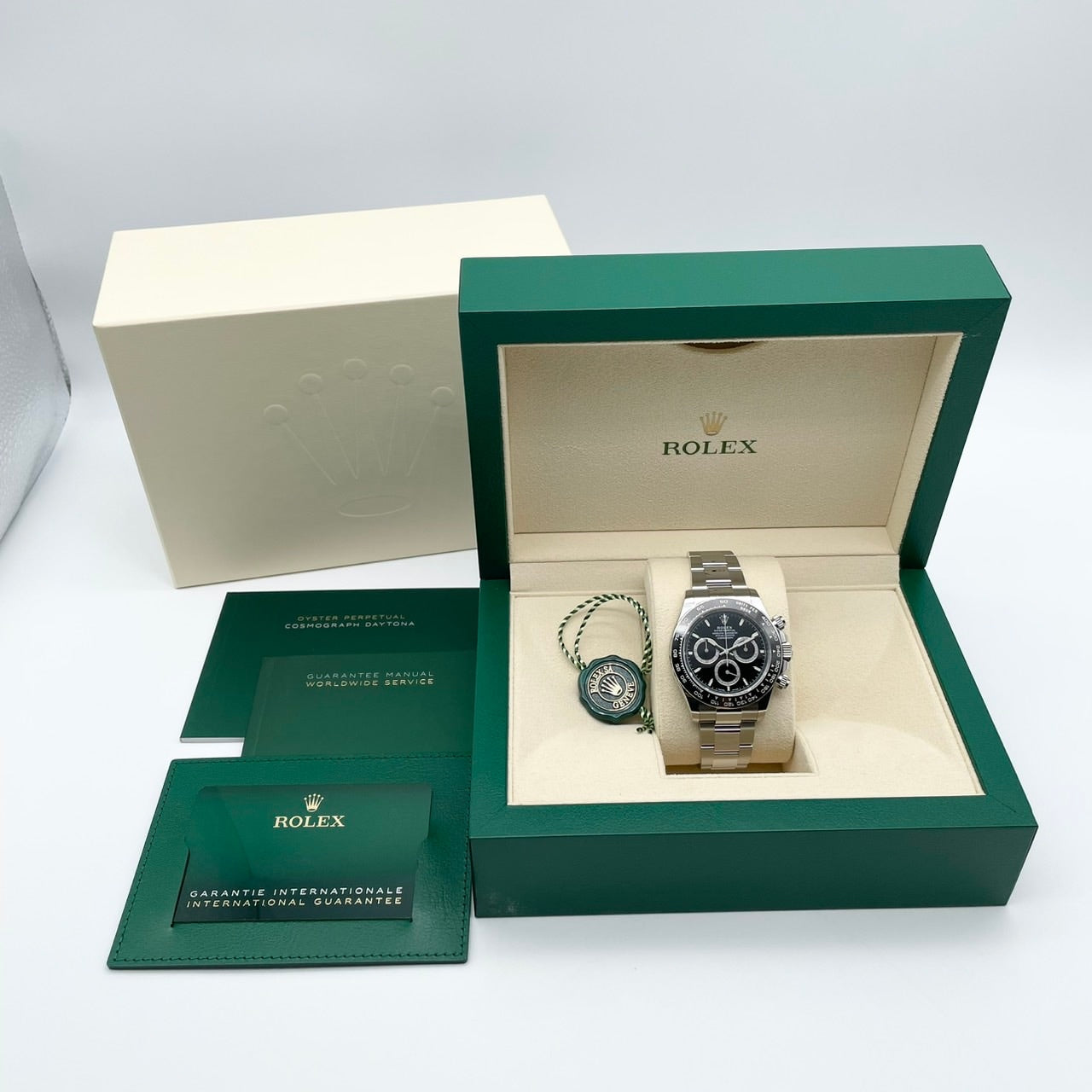 プレオウンド ロレックス デイトナ 126500LN ブラック ステンレススチール オイスターブレス 40mm