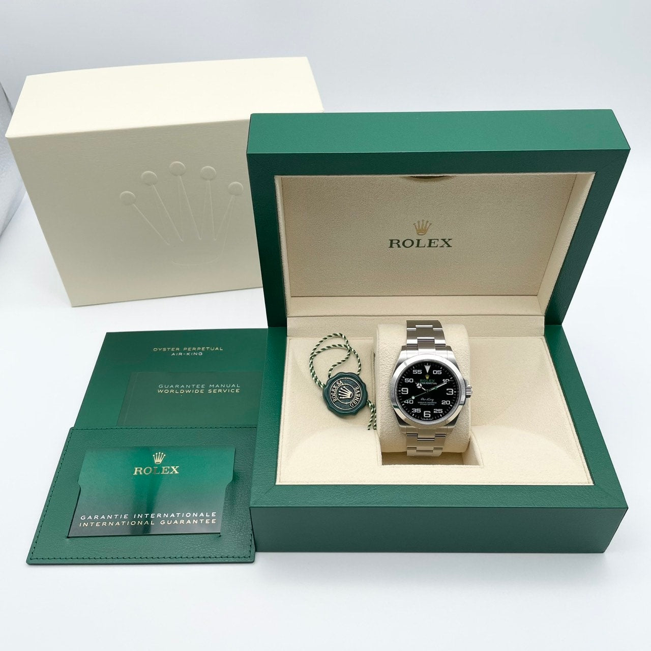 プレオウンド ロレックス エアキング 126900 ブラック 40mm