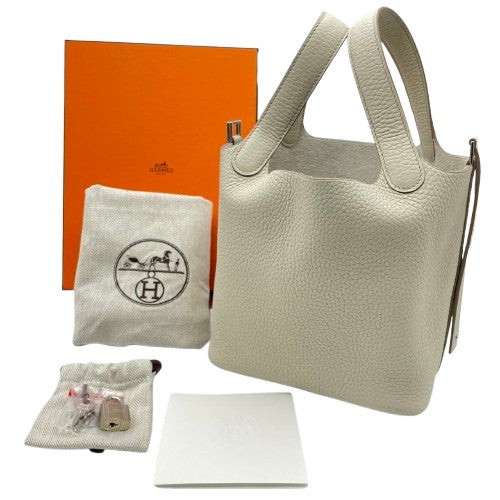 爱马仕pico坦摇滚PM贝通trion clemans银色金属零件W刻印