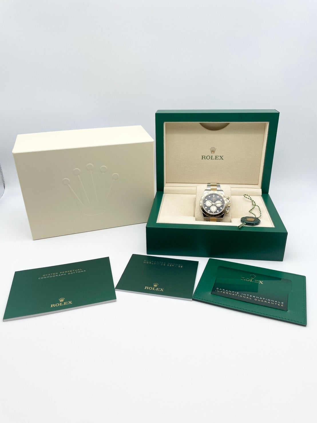 Rolex Daytona 126503G Bright Black & Golden 8P Diamond 40mm