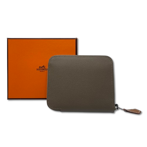 소형 Merveilleuses Lanternes Etoupe Ever Color Silver Metal Fittings W Engraved의 Hermes Silk