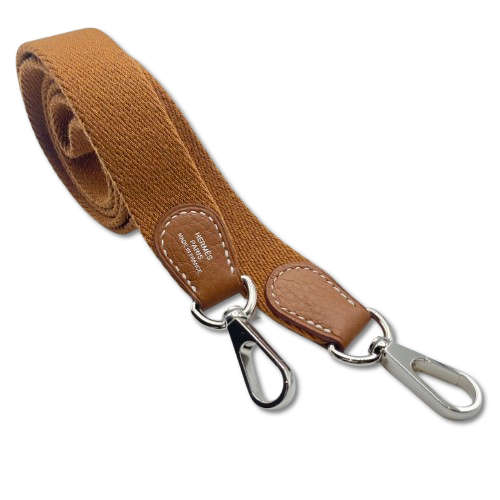 Pre-Owned Hermes Mini Evelyn Amazone TPM Gold Torillon Clemence Silver Metal Fittings B Engraved