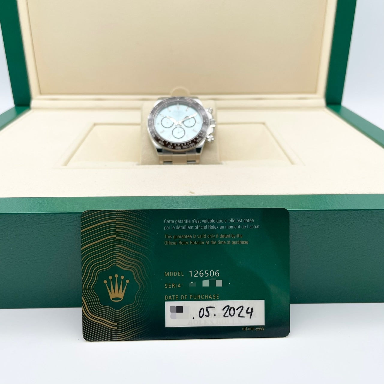 Pre-Owned Rolex Daytona 126506 Ice Blue 40mm